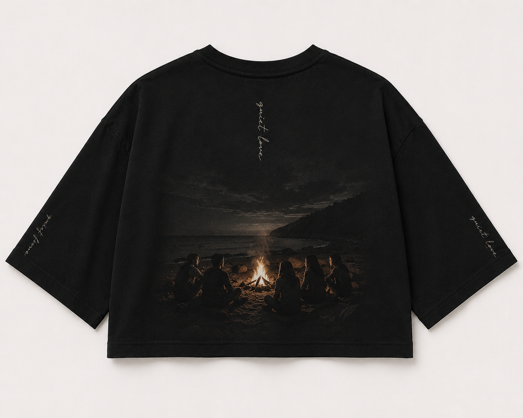 Calm Fire Cropped Tee