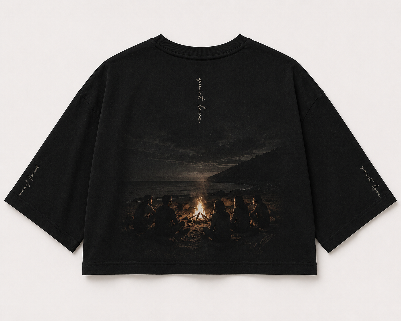 Calm Fire Cropped Tee