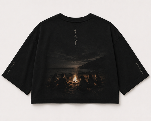 Calm Fire Cropped Tee