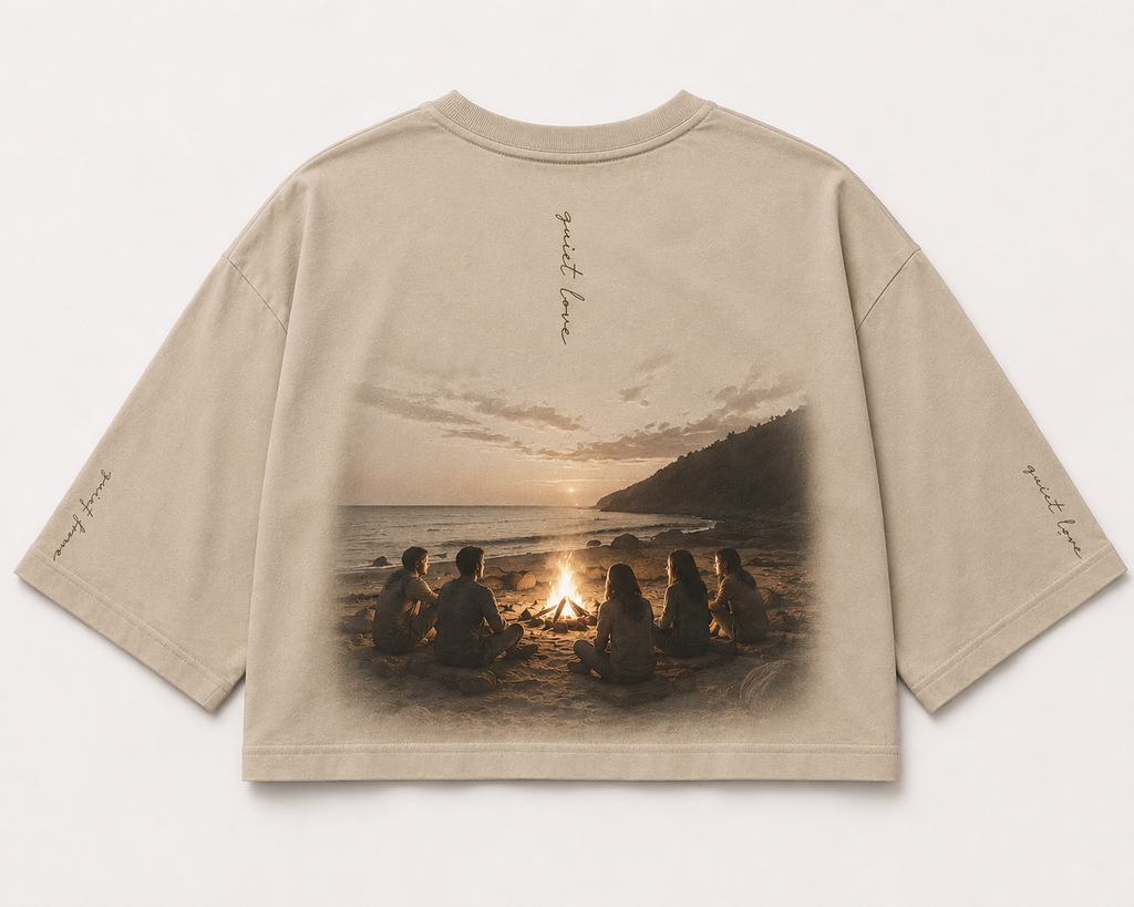 Calm Fire Cropped Tee