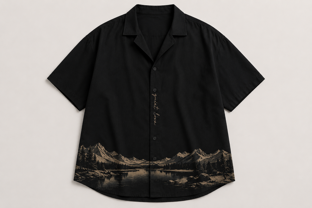 Quiet Love Yes Sir Button-Up Shirt
