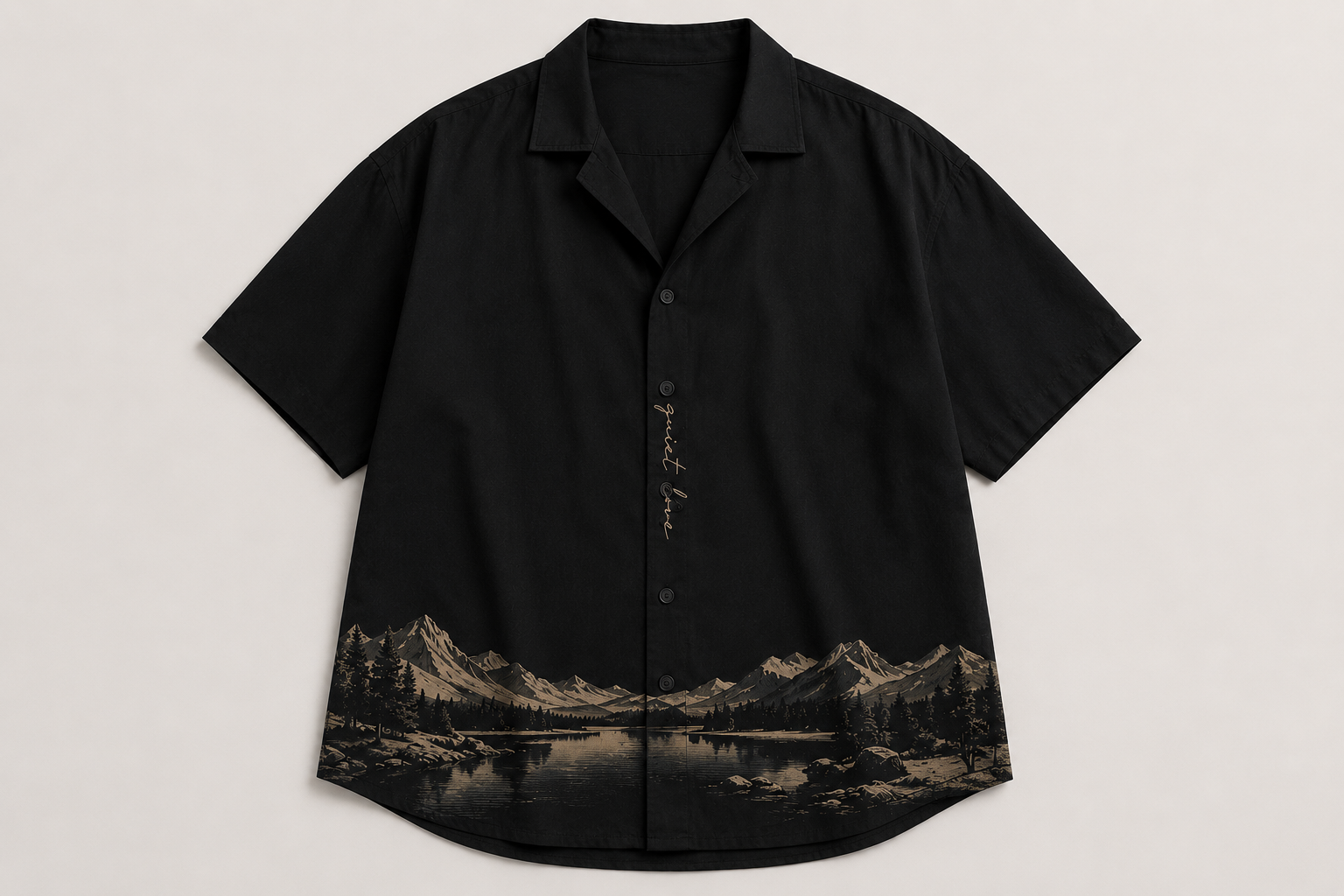 Quiet Love Yes Sir Button-Up Shirt