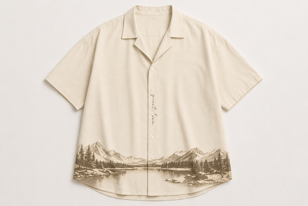 Quiet Love Yes Sir Button-Up Shirt