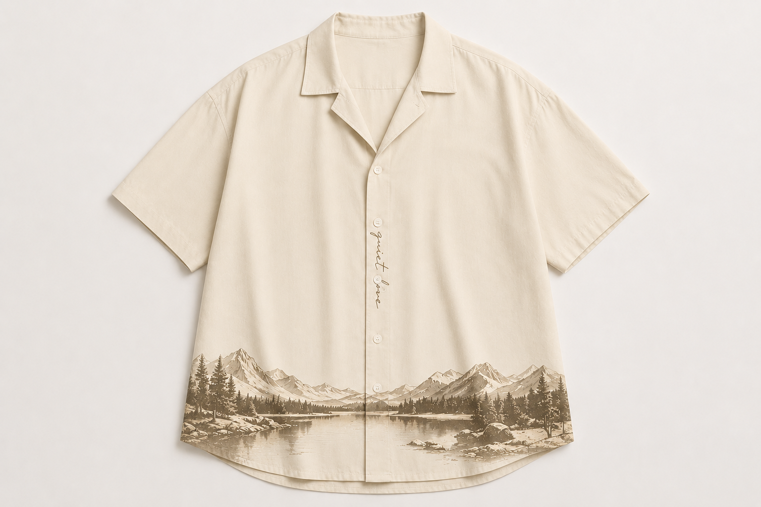 Quiet Love Yes Sir Button-Up Shirt