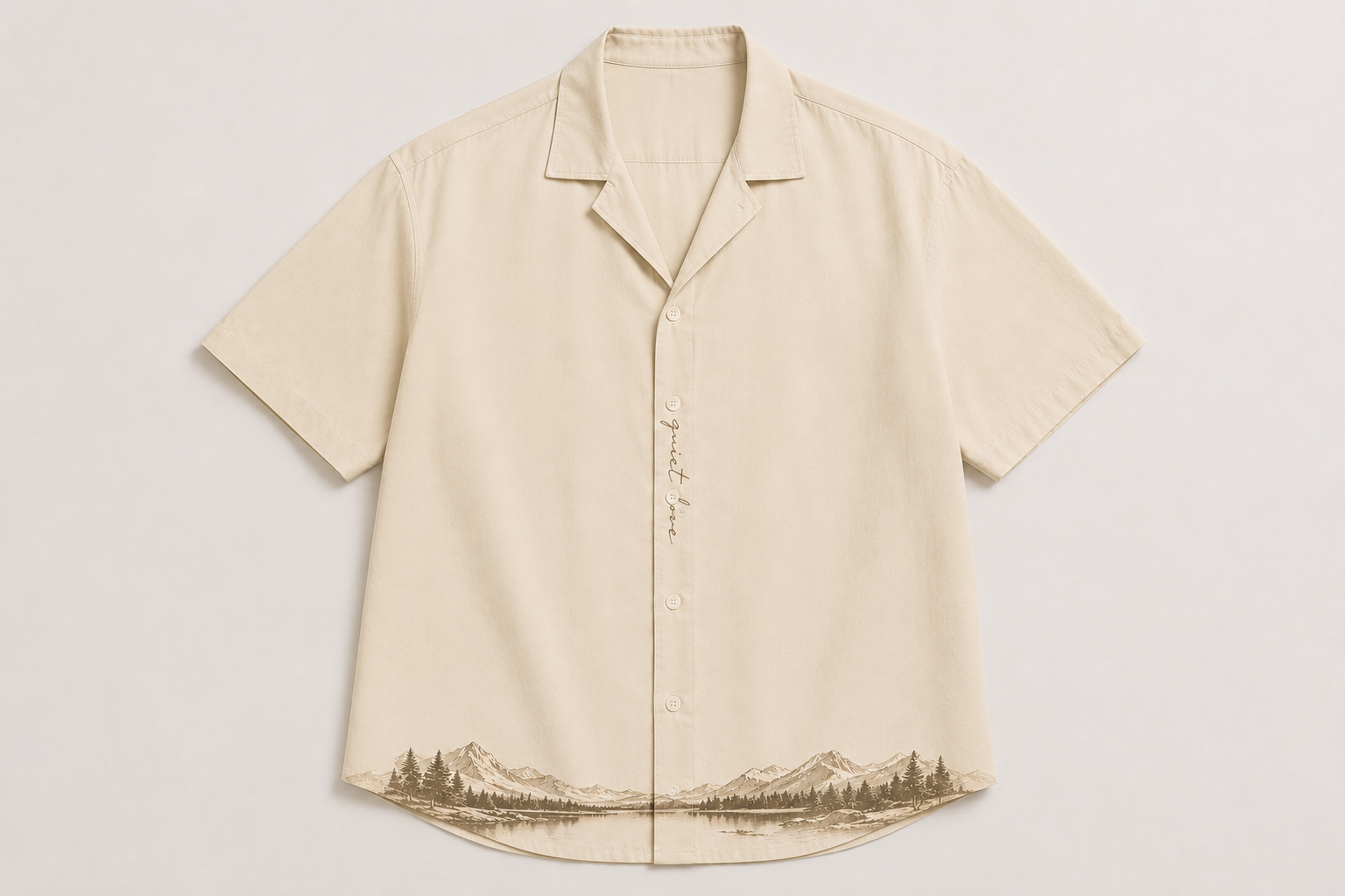 Quiet Love Yes Sir Button-Up Shirt
