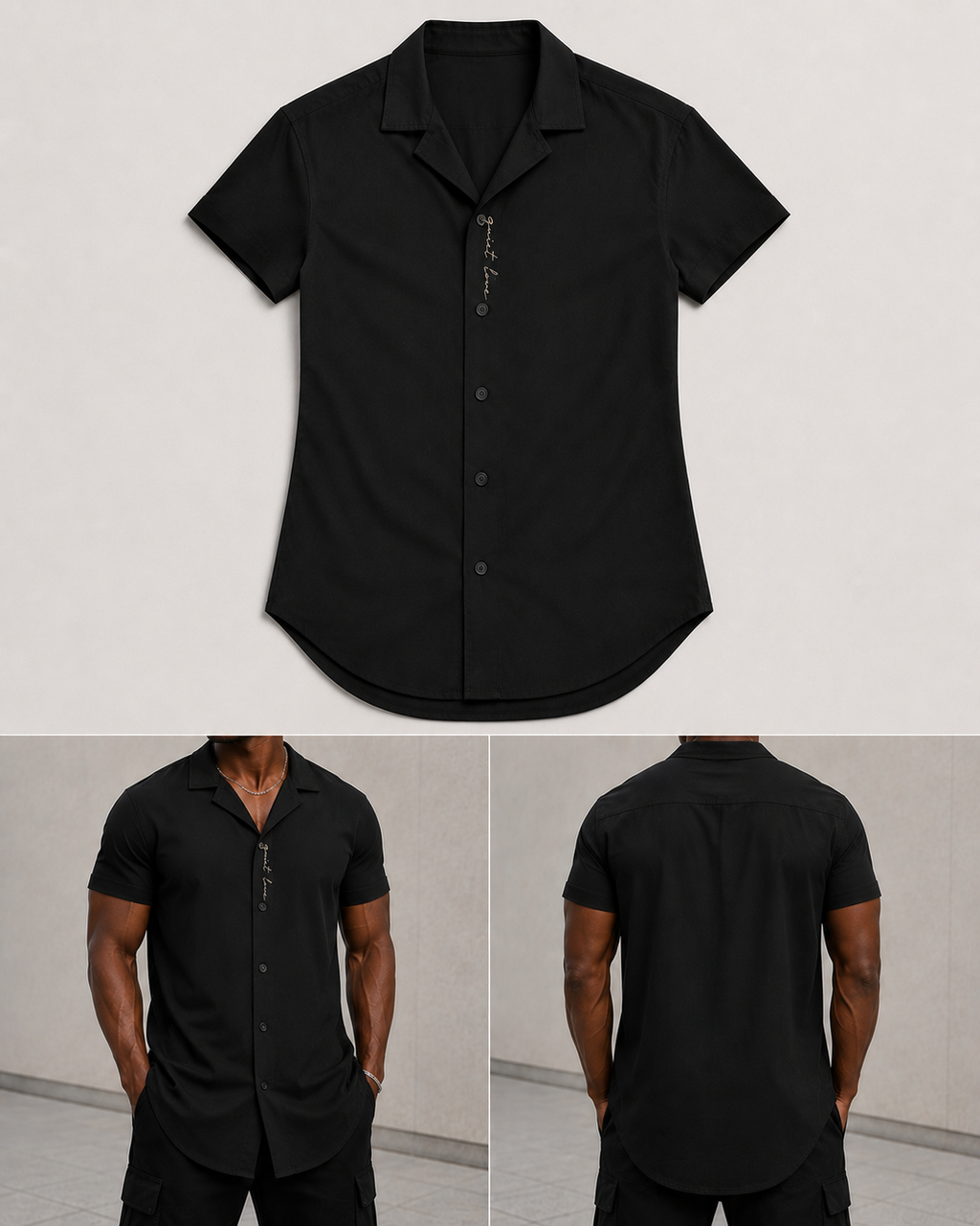 Quiet Love Game day Button-Up Long Shirt