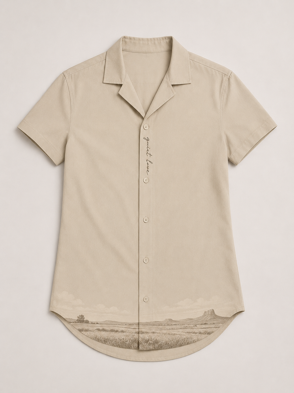 Quiet Love Sensitive button-up Long Shirt