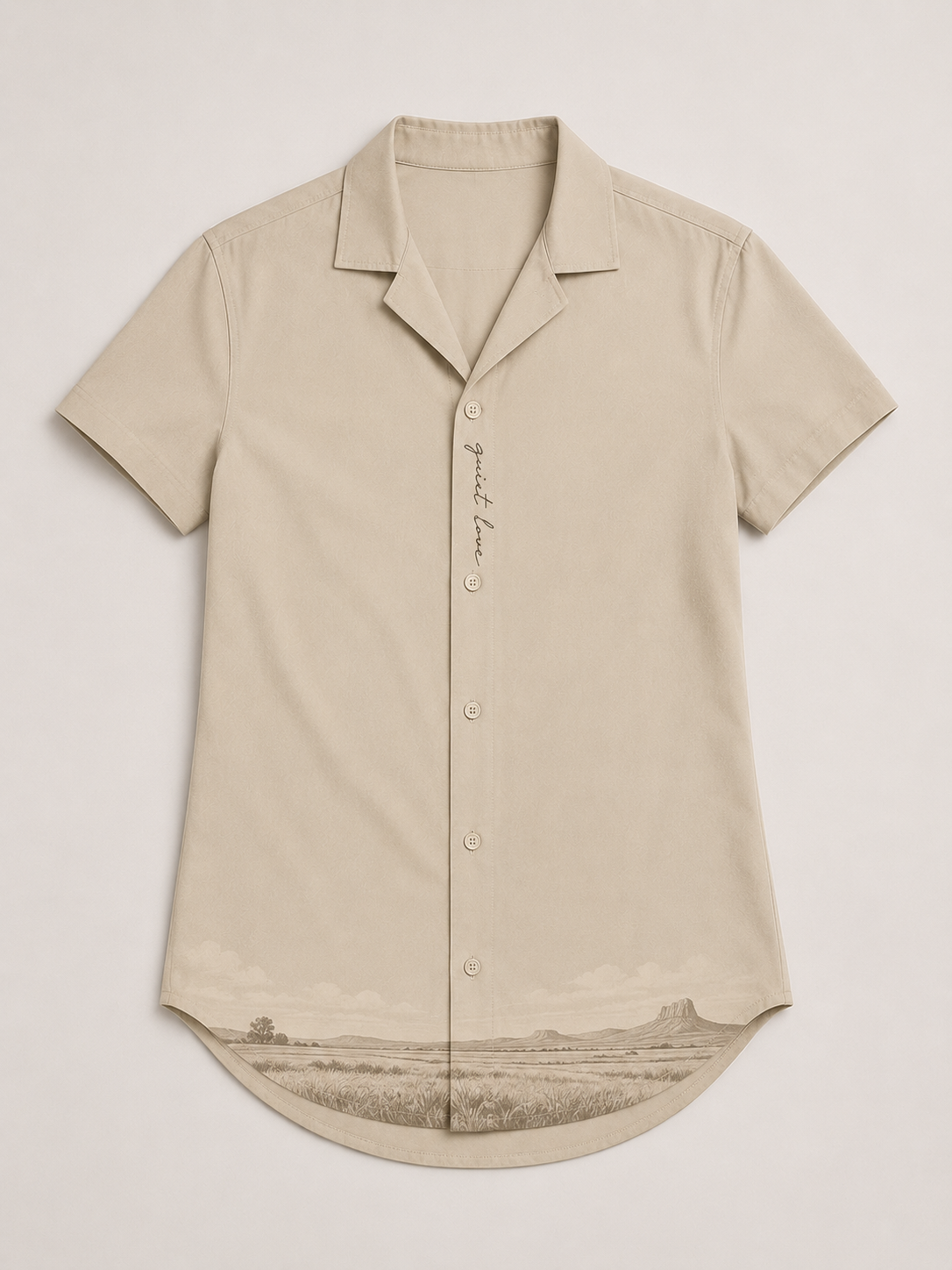 Quiet Love Sensitive button-up Long Shirt