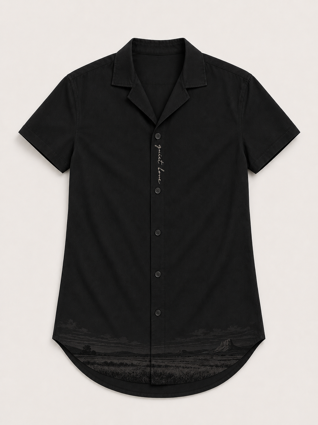Quiet Love Sensitive button-up Long Shirt